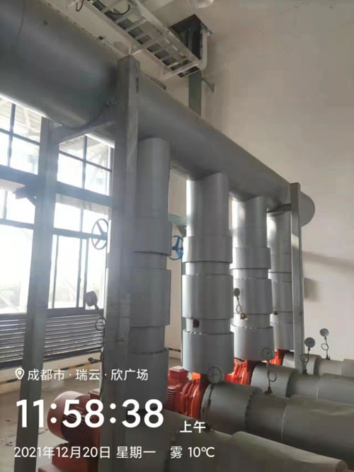 承接 鐵皮保溫施工 罐體保溫 換熱站 巖棉保溫防腐施工